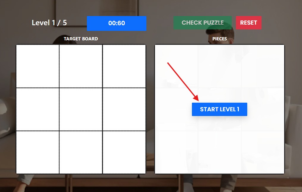 Puzzle Game 1 Instructions